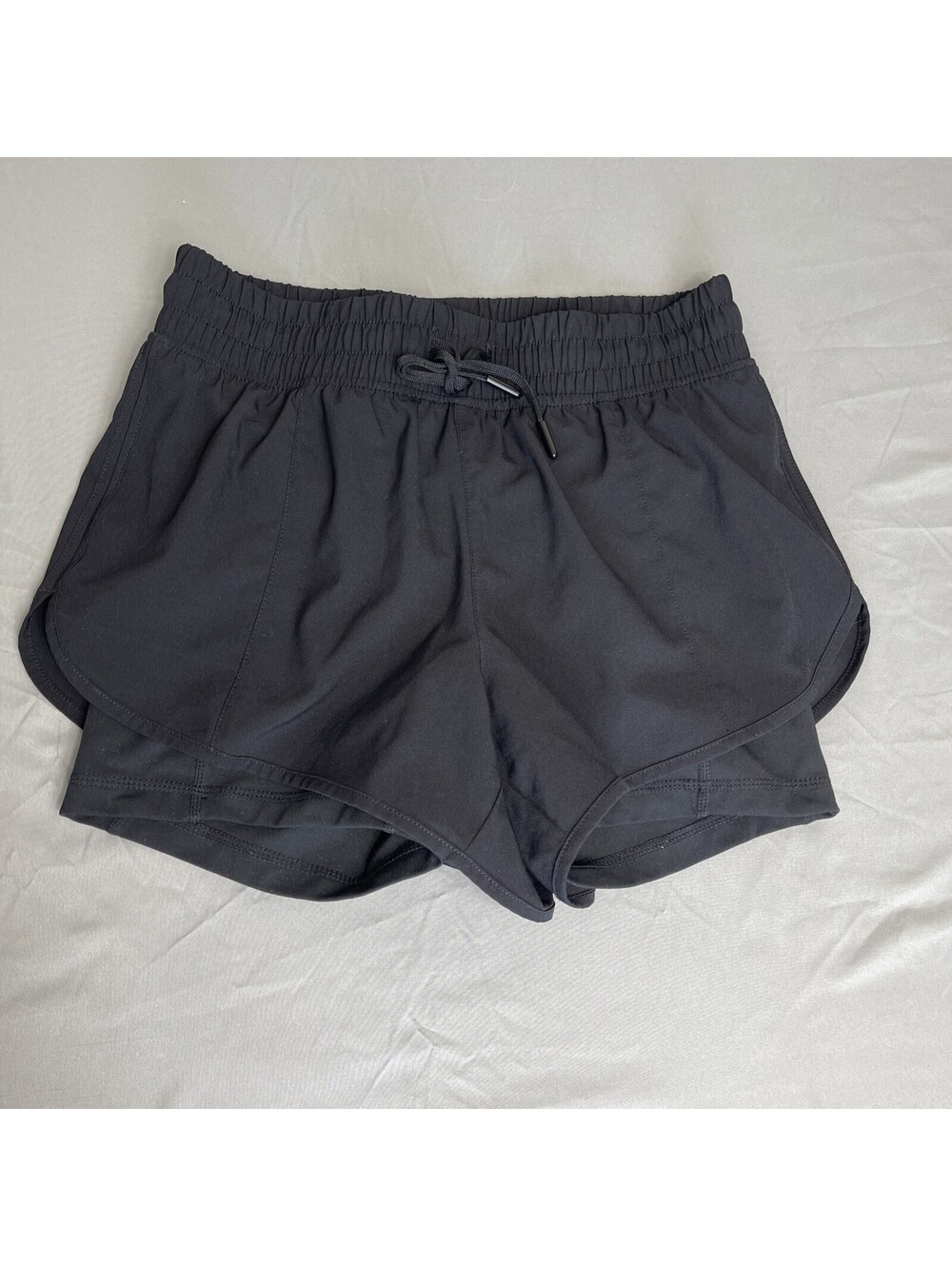 Yogalicious Black Light stream Alpine 2 In 1 Shorts XS